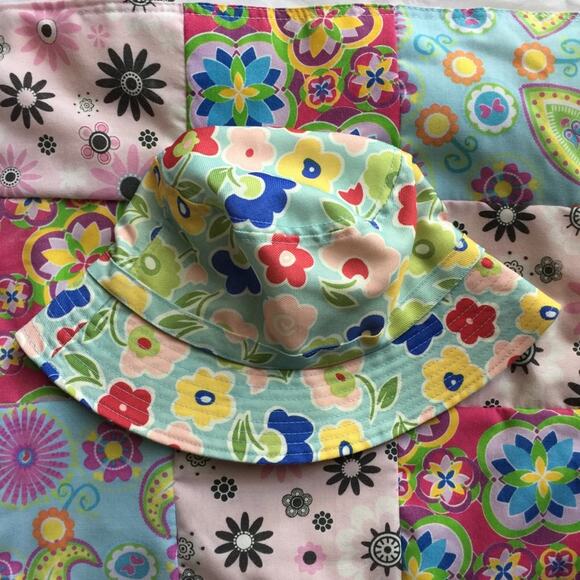 Floral Floral Bucket Hat-CA2 - Picture 1 of 10